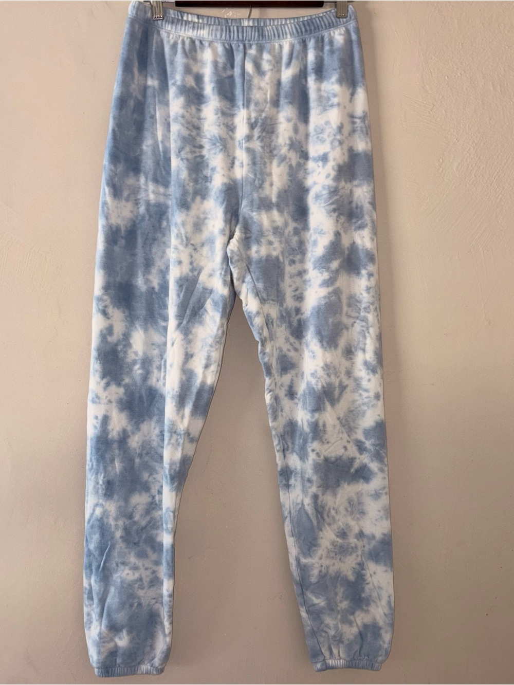 OFFLINE by Aerie Blue Tie-Dye Warmup Fleece Joggers High Waisted XS Long XSL